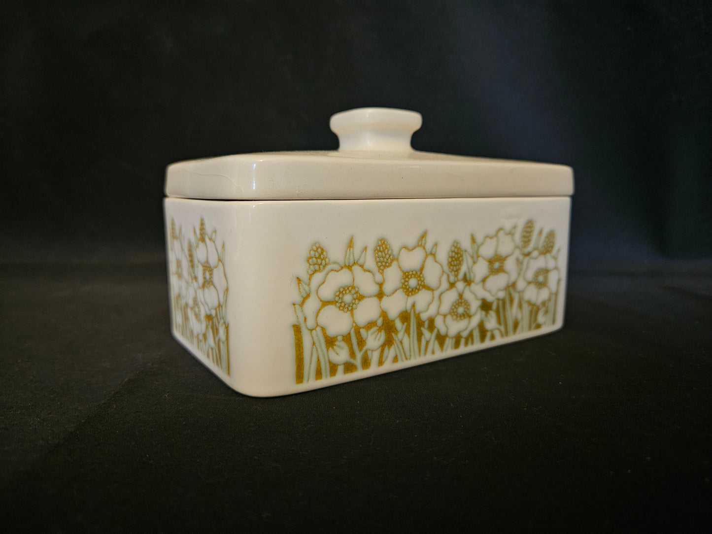 Hornsea Fleur Butter Dish