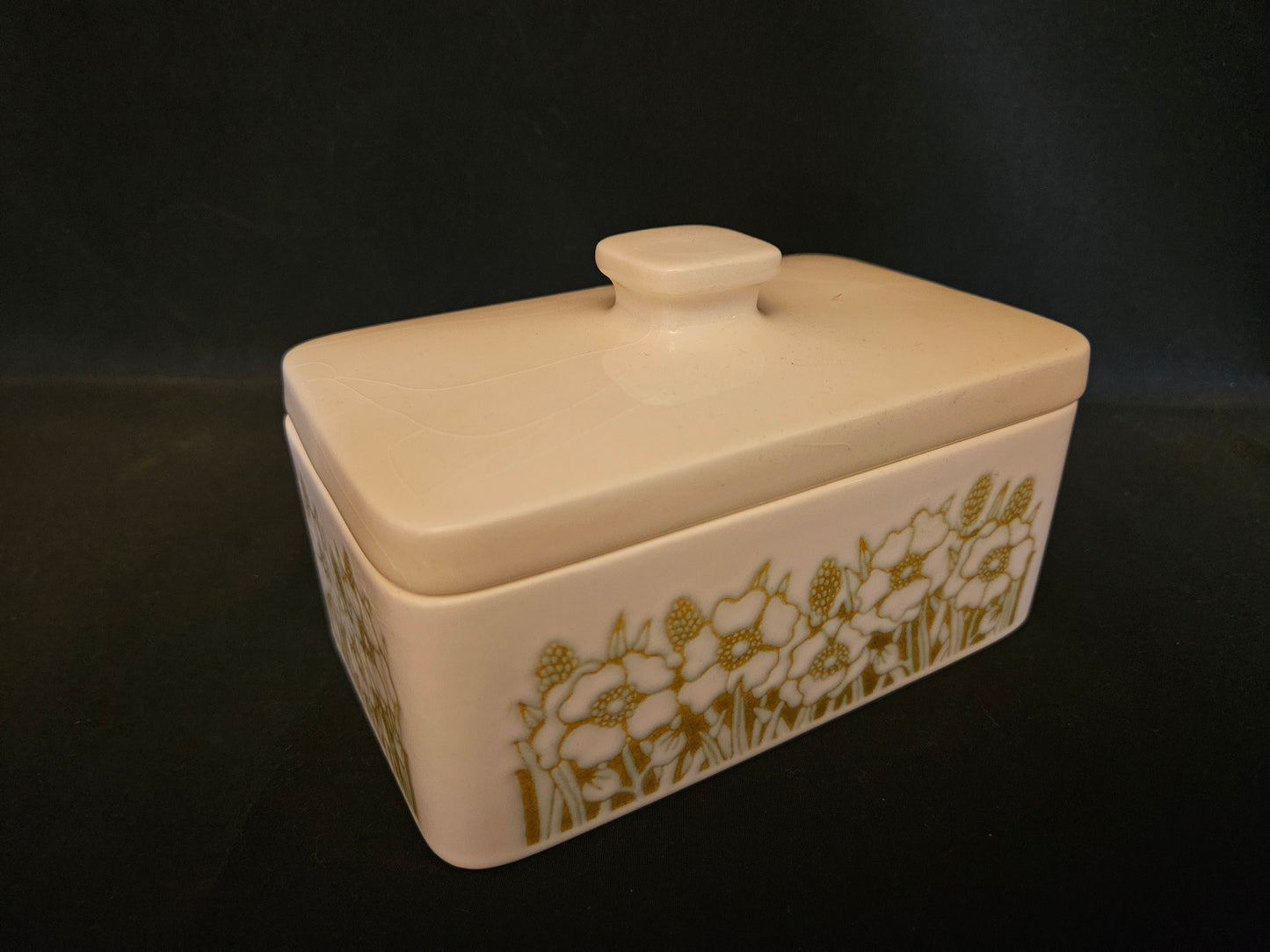 Hornsea Fleur Butter Dish