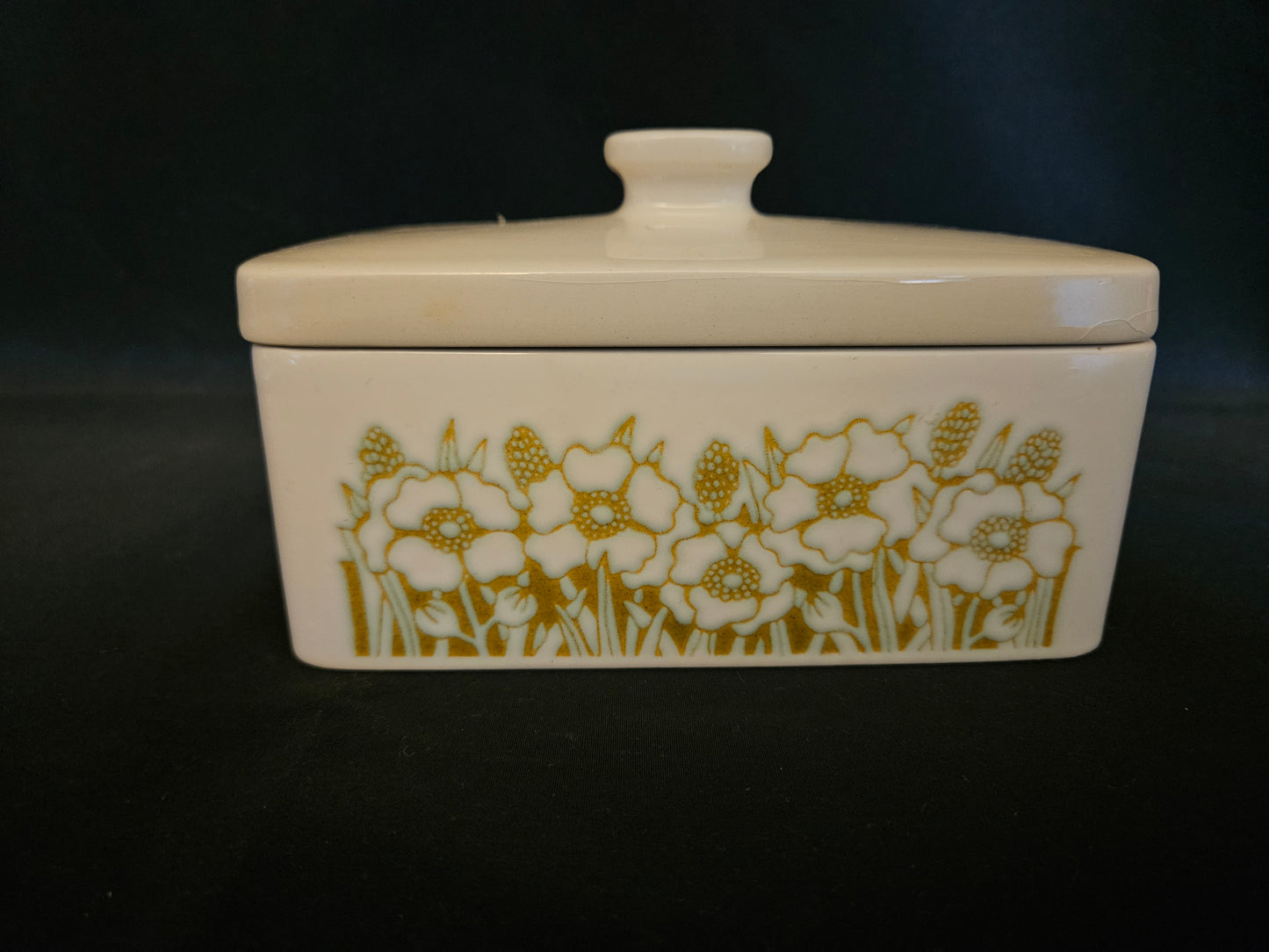 Hornsea Fleur Butter Dish
