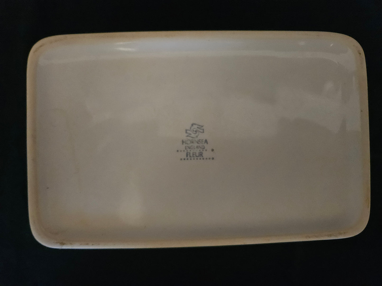 Hornsea Fleur Butter Dish