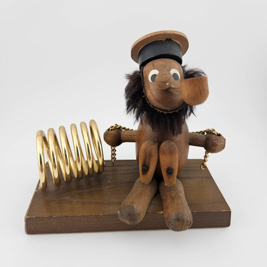 Wooden Gonk Letter Holder